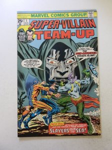 Super-Villain Team-Up #1 (1975) VF- condition