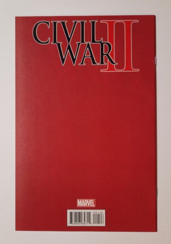 Civil War II #1 Iron Man Negative Space Variant