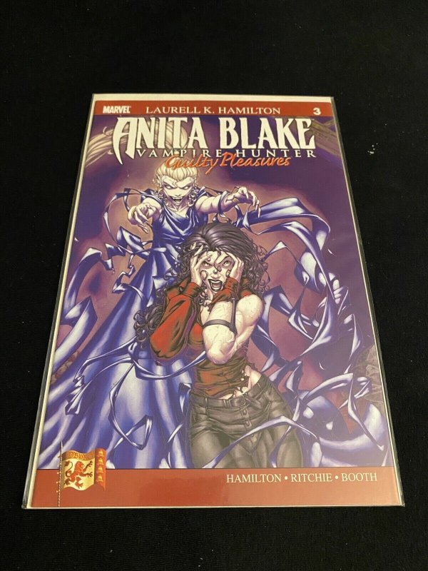 MARVEL Anita Blake: Vampire Hunter in Guilty Pleasures #1 2 3 Hamilton Ritchie 