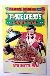 Judge Dredd's Crime File #5 (1985) Eagle Comics 1st Print Comic Book