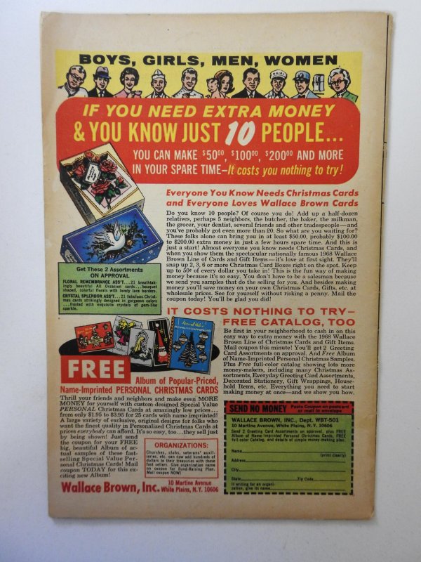 Nick Fury, Agent of SHIELD #5  (1968) VG- Condition! Ink on front cover