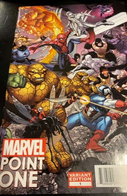 Point One Nick Bradshaw Variant (2012) Sam Alexander  as nova