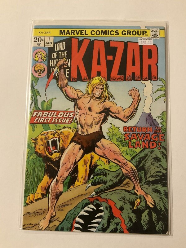 Kazar 1 Fine Fn 6.0 Marvel