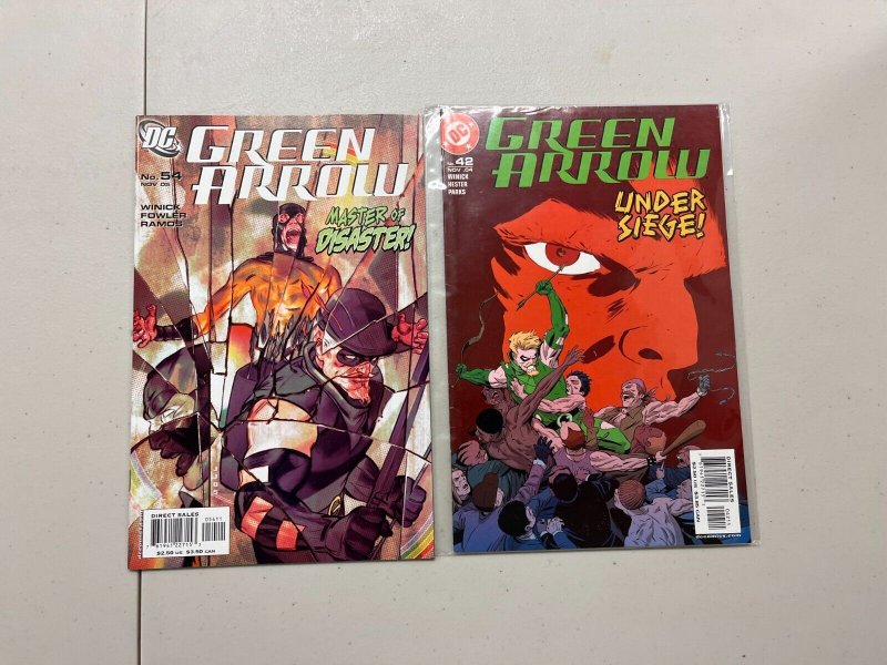 4 Green Arrow DC Comics Books #42 54 55 66 Winick 39 JW12