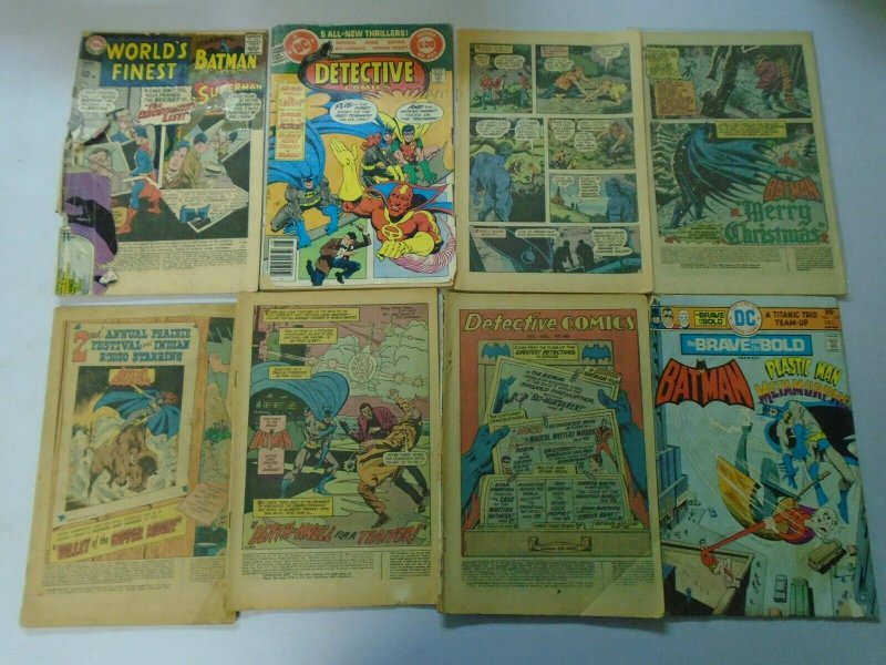 Silver + Bronze age Batman readers comic lot 37 different issues