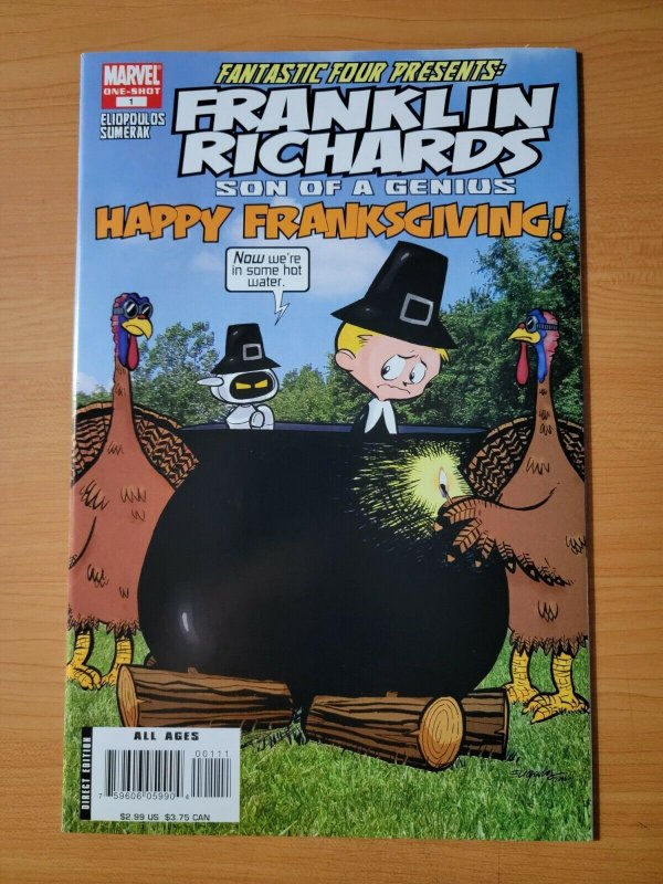 Franklin Richards: Happy Franksgiving #1 One-Shot ~ NEAR MINT NM ~ 2007 Marvel