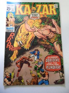 Ka-Zar #2 (1970) VG/FN Condition