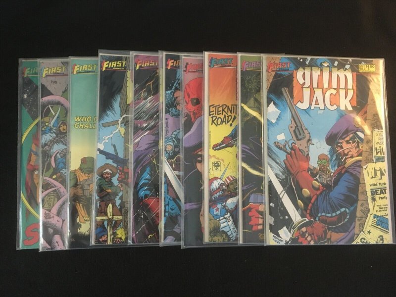 GRIMJACK #3-7, 9-51, 57, CASEFILES #1 VF to VFNM Condition