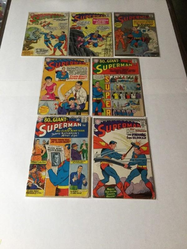 Superman 169 178 190 192 193 197 196 2.0-3.5 Good - Very Good-