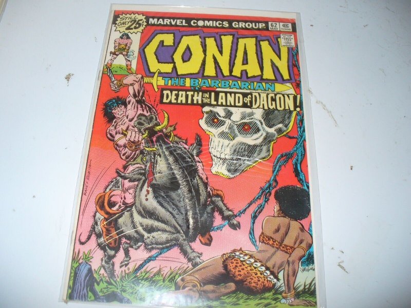 Conan the Barbarian #62; Marvel BAGGED & BOARDED