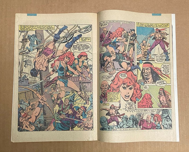 Red Sonja #1 #2 (SET)  (5.5 FN-) Newsstand /  2nd Series 1983