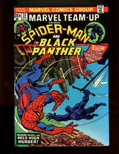 (1974) Marvel Team-Up #20- FEATURING: SPIDER-MAN AND THE BLACK PANTHER (8.5/9.0)