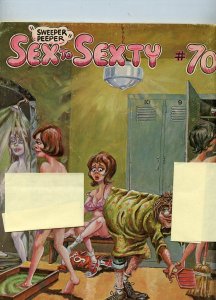 Sex to Sexy #70 (1975)Adult Comic Mag SRI Pub Grade VG+ 4.5
