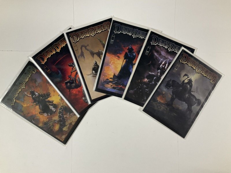 FRANK FRAZETTA’S DEATH DEALER COMPLETE A COVERS 1-6 1 2 3 4 5 6 NM NEAR MINT