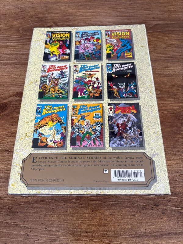 Marvel Masterworks Vol # 375 West Coast Avengers Limited 540 Sealed Copy 2 J422