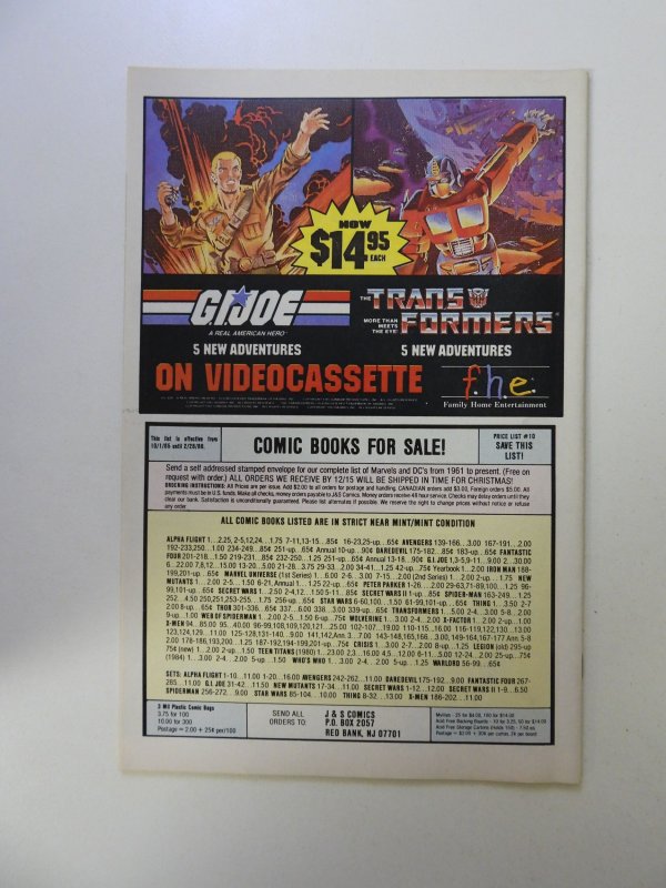 The Uncanny X-Men #202 (1986) VF condition