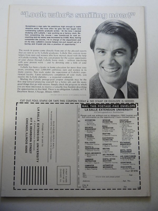 Dracula Lives #8 (1974) FN+ Condition