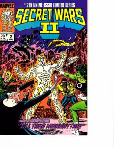 Lot Of 4 Secret War II Marvel Comic Books #1 2 3 9  AK5