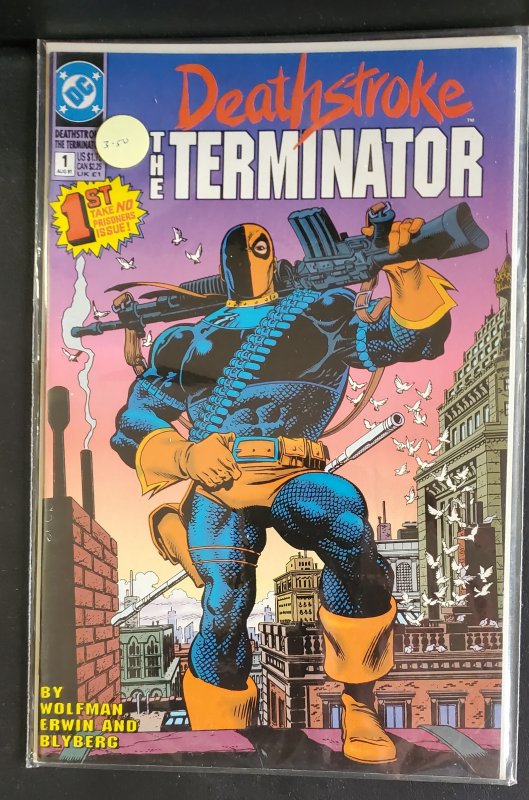 Deathstroke the Terminator #1 (1991) Key Issue First appearance in his own title