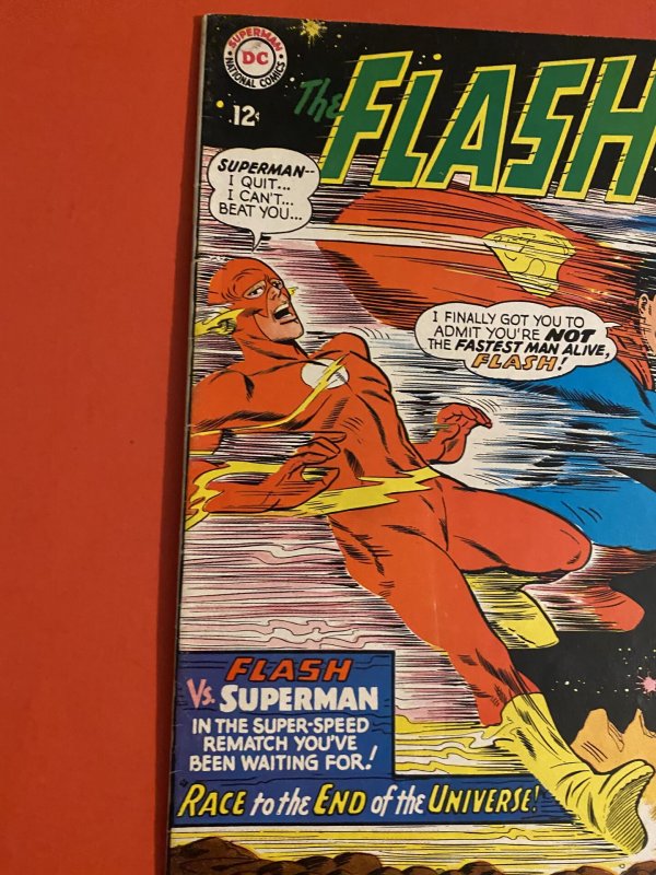 The Flash #175 (1967) 2nd flash vs Superman mid grade