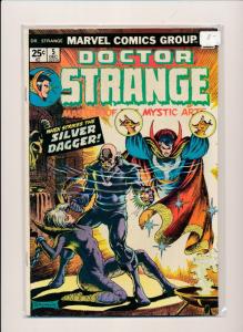 MARVEL LOT of 4-DR. STRANGE Master of the Mystic Arts #5,#7-9 '74/'75 VF(PF294) 