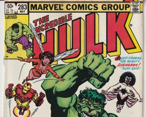 Incredible Hulk(vol. 3)# 283 Hulk and The Avengers vs The Leader !