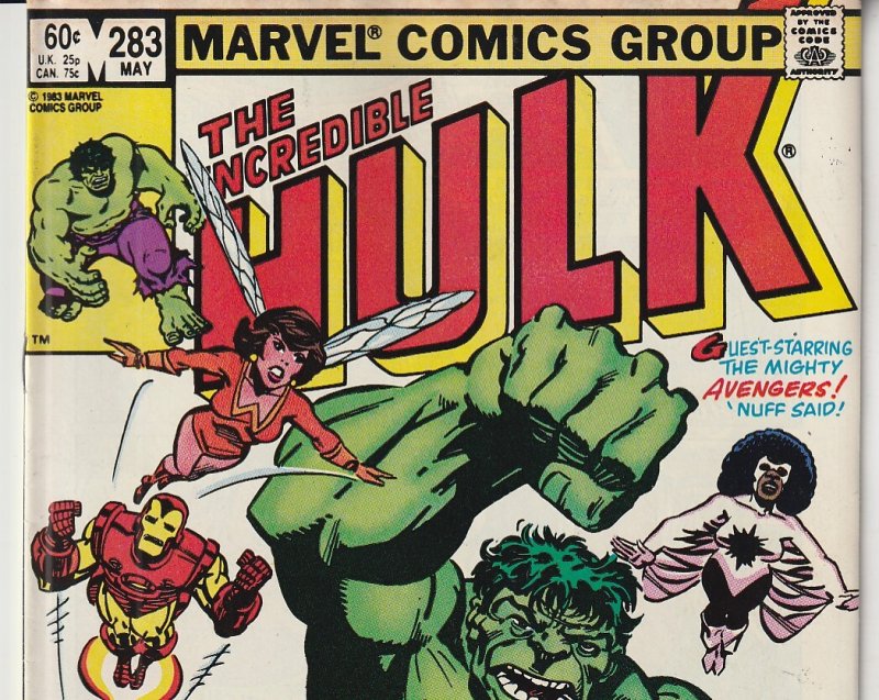 Incredible Hulk(vol. 3)# 283 Hulk and The Avengers vs The Leader !