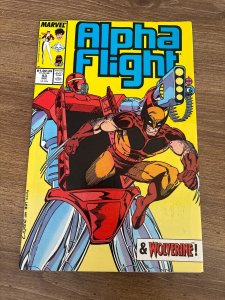 Alpha Flight # 53 NM Marvel Comic Book Jim Lee Wolverine 6 J315