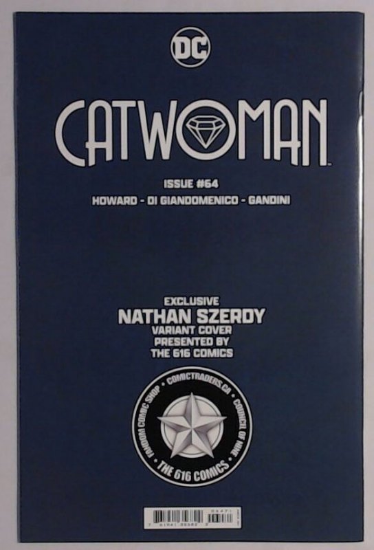 Catwoman #64 (DC, 2024) NATHAN SZERDY - 616 COMICS (LIMITED 3000)