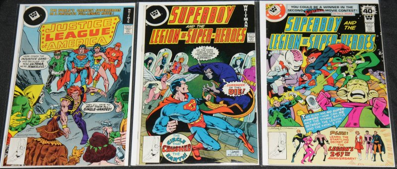 DC WHITMAN VARIANT COVERS 11 Mid Grade Comic Lot FN-VF Batman Superman JLA