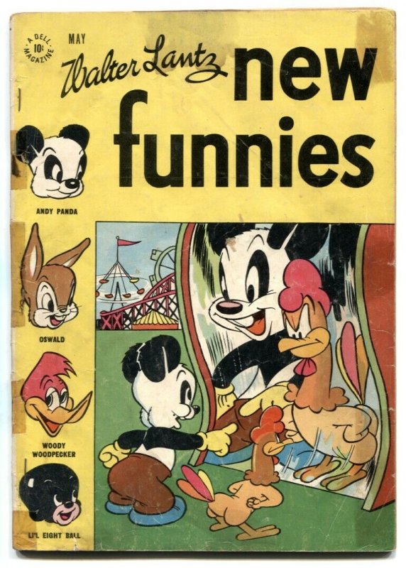 New Funnies #111 1946- Woody Woodpecker FR 