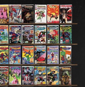 Huge Lot 150+ Comics with The Spectacular Spider-Man, Spider-Man& & More!