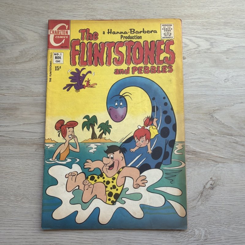 The Flintstones and Pebbles #1 Nov. 1970 Charlton