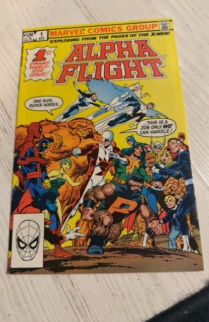 Alpha Flight #1 (1983)first issue solo series John Byrne