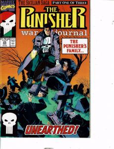 Lot Of 5 The Punisher War Journal Marvel Comic Book #21 23 24 25 27 AH8