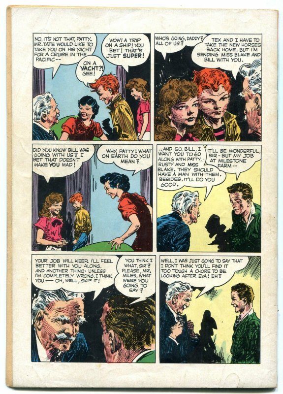 Rustin Riley- Four Color Comics #554 1954- Dell Golden Age VG