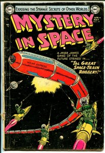 Mystery In Space #19 1954-DC-Virgil Finlay-Gil Kane-G