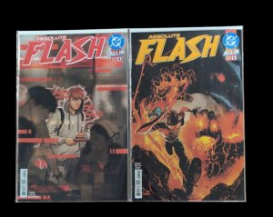 Absolute Flash 2 3 4 5 6 7 8 9 10 Cover A 1st Print Lemire 2025 DC VF/NM