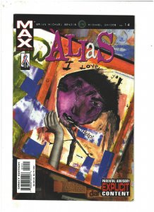 Alias #14 NM- 9.2 Marvel MAX Comics 2002 Jessica Jones, Brian Michael Bendis