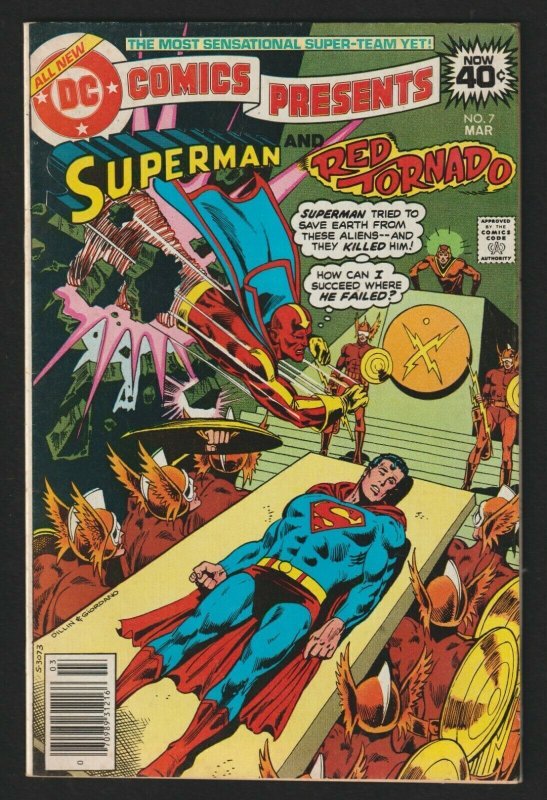 DC Comics Presents #7 Superman And Red Tornado (1978) DC Comics