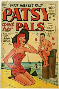 PATSY & HER PALS#13 VG 1954 MARVEL/ATLAS GOLDEN AGE COMICS