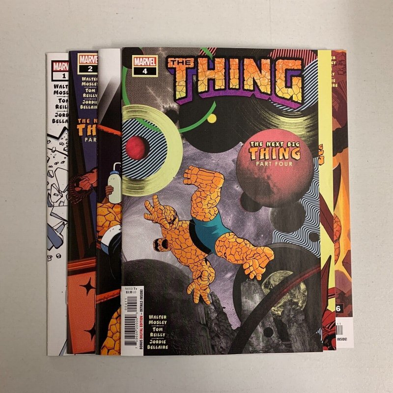 The Thing #1-6 Set (Marvel 2021) 1 2 3 4 5 6 Waler Mosley (9.0+) 