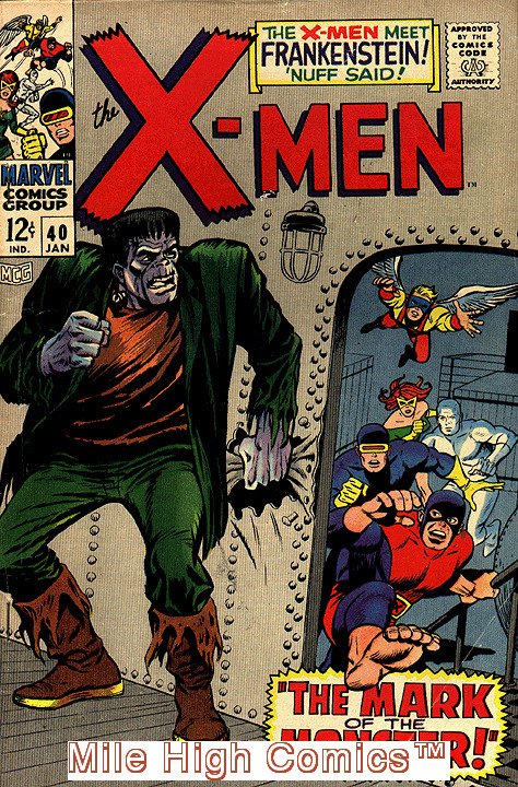 X-MEN  (1963 Series) (#1-113, UNCANNY X-MEN #114-544) (MARVEL) #40 Very Fine