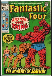 Fantastic Four #107 (1971) Fantastic Four