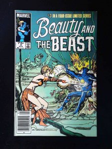 Beauty And The Beast #3  Marvel Comics 1985 Nm- Newsstand