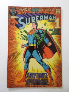 Superman #233 (1971) VG Condition moisture stains