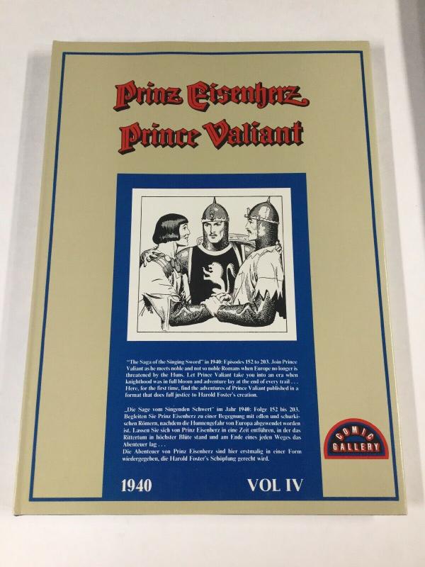 Prince Valiant Prinz Eisenherz Hardcover Comic Gallery English German Volume 4