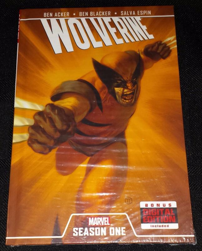 Wolverine Season One Hardcover with Bonus Digital Code (Marvel) - New/Sealed!