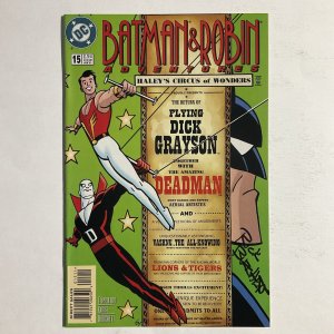 Batman & Robin Adventures 15 1997 Signed by Rick Burchett DC Comics NM near mint