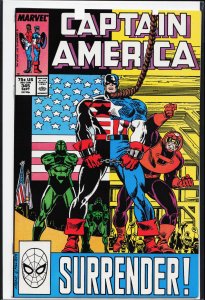 Captain America #345 (1988) Captain America